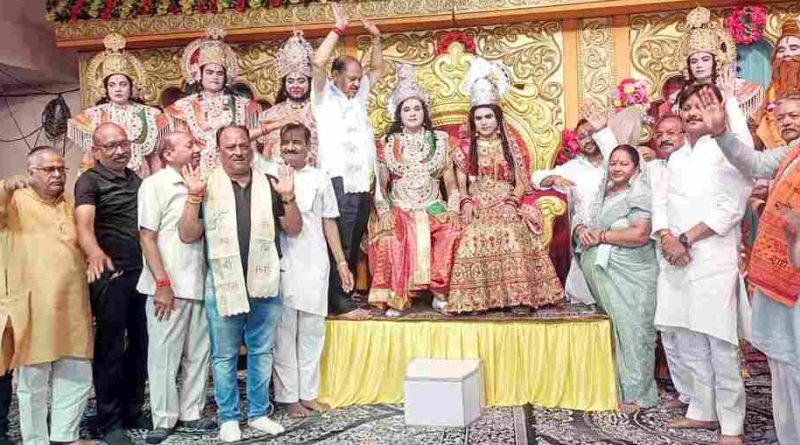 Muzaffarnagar- राजा रामचंद्र के राजतिलक पर अयोध्या में झूम उठा हर घर, 50वें रामलीला मंचन का हुआ भव्य समापन