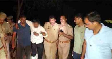 खतौली में Muzaffarnagar पुलिस मुठभेड़ के दौरान वाहन चोर को पकड़ा, चोरी की गाड़ी और अवैध शस्त्र बरामद