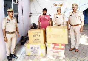 खतौली में अवैध पटाखों के साथ दबोचा गया आरोपी, Muzaffarnagar  पुलिस ने 173 किलो पटाखों के साथ किया गिरफ्तार