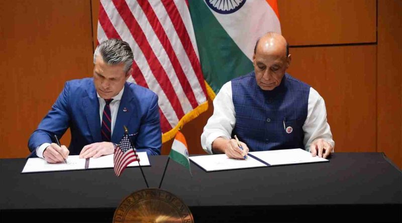 India-Us ने किया 10 साल का ऐतिहासिक रक्षा समझौता — टेक्नोलॉजी, ट्रेनिंग और इंडो-पैसिफिक सुरक्षा में बढ़ेगा सहयोग 🇮🇳🤝🇺🇸