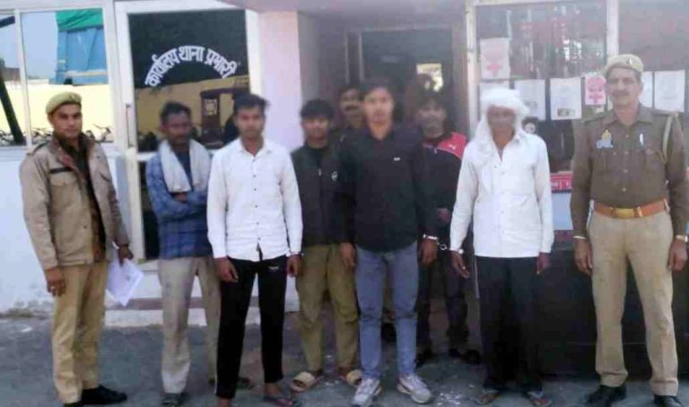 तितावी में जमीन को लेकर दो पक्षों में तनाव, 6 लोग गिरफ्तार — Muzaffarnagar पुलिस का वांछित/धारंटी अभियान फिर चला सफल🔥