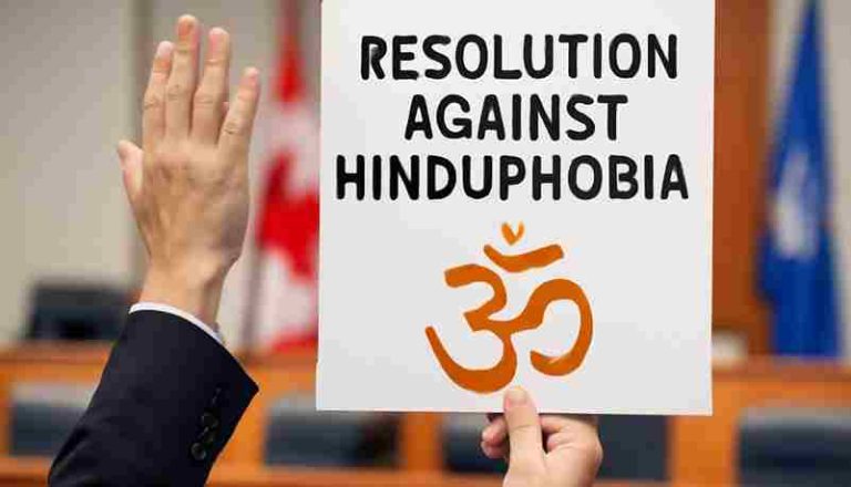 Mississauga Municipality ने Hinduphobia के खिलाफ प्रस्ताव पास किया, हिंदू-विरोधी नफरत को औपचारिक पहचान