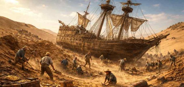 रेगिस्तान में दबा 500 साल पुराना जहाज: India जा रहा था ‘गुड जीसस’, हीरों की खुदाई में निकला अरबों-खरबों का खजाना