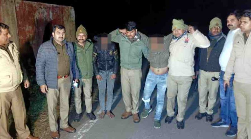 Muzaffarnagar पुलिस मुठभेड़: मीरापुर में कुख्यात हिस्ट्रीशीटर घायल, साथी गिरफ्तार, अवैध हथियार और बाइक बरामद