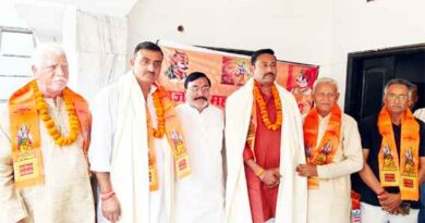 Muzaffarnagar में राजपूत महासभा का भव्य सम्मान समारोह: भाजपा जिला कार्यकारिणी में मिली जिम्मेदारियों पर कार्यकर्ताओं का जोरदार स्वागत