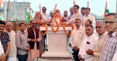 शहीद दिवस पर भोकरहेड़ी Muzaffarnagar  में भगत सिंह की प्रतिमा का अनावरण: अमृत सरोवर किनारे बना नया प्रेरणास्थल, देशभक्ति से गूंजा पूरा कस्बा