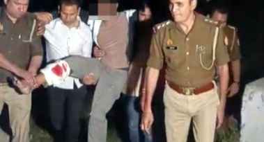 बुढ़ाना Muzaffarnagar पुलिस मुठभेड़: 15 हजार का इनामी बदमाश अरुण उर्फ जोनी घायल, तमंचा और कारतूस बरामद