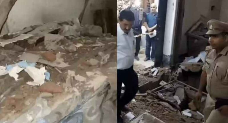 Farrukhabadमें पूर्व विधायक विजय सिंह के घर जोरदार धमाका: 6 घायल, छत उड़ी, पुलिस जांच में जुटी