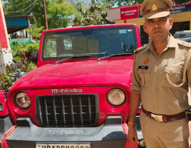 शादी समारोह में थार की छत पर स्टंटबाजी का वीडियो वायरल, Muzaffarnagar पुलिस ने दो नाबालिगों को लिया हिरासत में