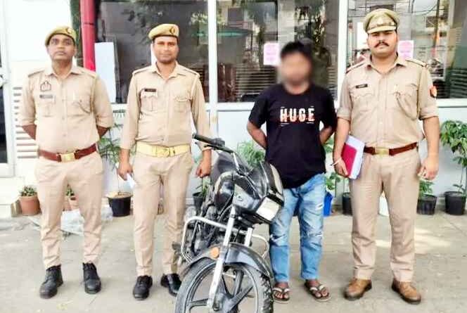 Muzaffarnagar: 48 घंटे में खुलासा, सिविल लाइन पुलिस ने चोरी की स्प्लेंडर बरामद कर आरोपी दबोचा