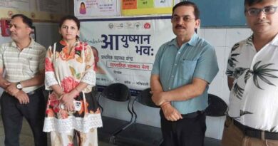 Muzaffarnagar सीएमओ डॉ. सुनील तेवतिया का औचक निरीक्षण, स्वास्थ्य सेवाओं में लापरवाही पर सख्त चेतावनी