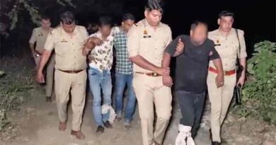 Muzaffarnagar-Jansath कुतुबपुर नहर झाल पर लूट की साजिश नाकाम, मुठभेड़ में दो बदमाश घायल, आठ गिरफ्तार