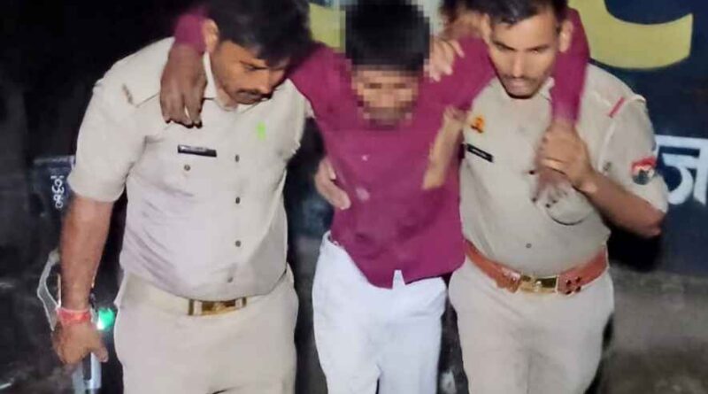 Muzaffarnagar Police अभिरक्षा से भागा बदमाश मुठभेड़ में घायल गिरफ्तार, छीनी गई सरकारी पिस्टल बरामद