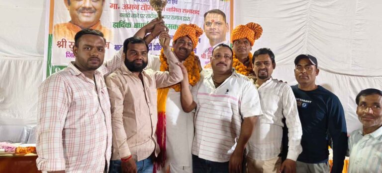 Muzaffarnagar- सुनील दर्शन खटीक जिला महामंत्री बनने पर भव्य सम्मान समारोह, अमन तोमर के नामित सभासद बनने पर खटीक समाज ने जताया उत्साह