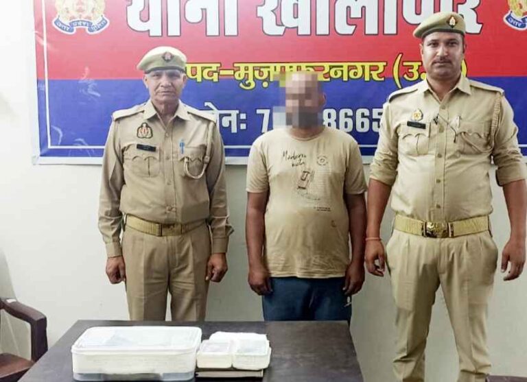 Muzaffarnagar: रिश्तेदारी का भरोसा तोड़कर की 7 लाख की चोरी, 24 घंटे में आरोपी गिरफ्तार, 6.5 लाख नकद बरामद