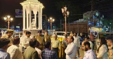 मुख्यमंत्री के प्रस्तावित दौरे से पहले Muzaffarnagar  नुमाइश ग्राउंड और अस्पताल तिराहा का डीएम-एसएसपी ने किया निरीक्षण