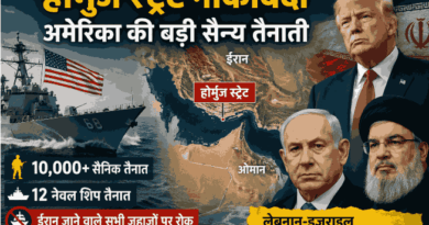 Hormuz Strait Blockade: अमेरिका ने होर्मुज स्ट्रेट में 10,000 सैनिक और 12 युद्धपोत तैनात किए, वैश्विक व्यापार मार्ग पर बढ़ा तनाव
