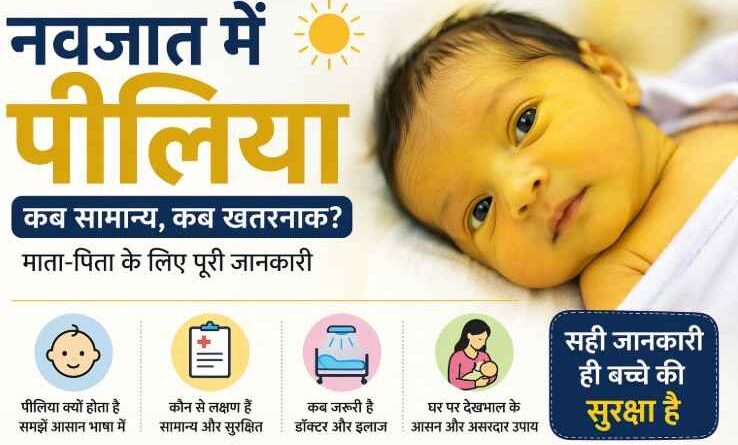 नवजात शिशु में पीलिया (Jaundice) का सच: डर, इलाज और वास्तविकता के बीच की पूरी कहानी—विशेषज्ञ अनुभव से समझिए सच्चाई