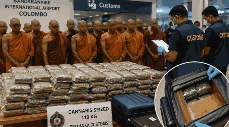Sri Lanka Drug Bust: कोलंबो एयरपोर्ट पर 22 बौद्ध भिक्षु 110 किलो हाई-ग्रेड कैनाबिस के साथ गिरफ्तार, अंतरराष्ट्रीय ड्रग नेटवर्क की आशंका