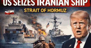 Us-Iran तनाव: अमेरिकी सेना ने ईरान के मालवाहक जहाज को कब्जे में लिया, ट्रम्प की धमकी और ईरान की प्रतिक्रिया