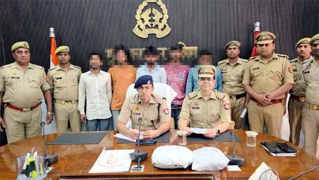 Muzaffarnagar में ‘ऑपरेशन सवेरा’ का बड़ा एक्शन: 5 नशा तस्कर गिरफ्तार, 6.5 लाख के डोडा पोस्त और गांजा बरामद