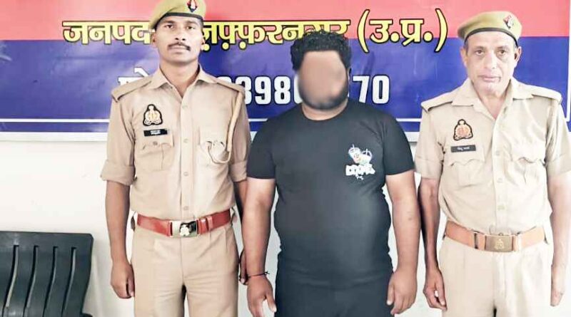 Muzaffarnagar में अवैध हथियार के साथ युवक गिरफ्तार, शामली बाईपास पर पुलिस अभियान के दौरान बड़ी कार्रवाई