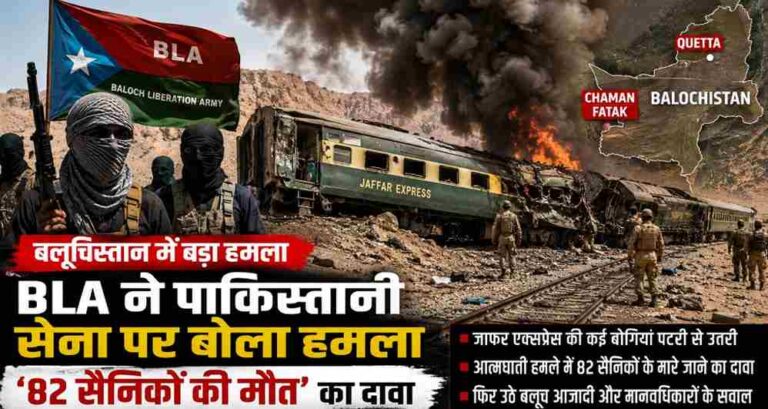 Balochistan में बड़ा आत्मघाती हमला: Bla ने पाकिस्तानी सेना पर बोला हमला, ‘82 सैनिकों की मौत’ का दावा; फिर उठे बलूच आजादी और मानवाधिकारों के सवाल 1 Balochistan