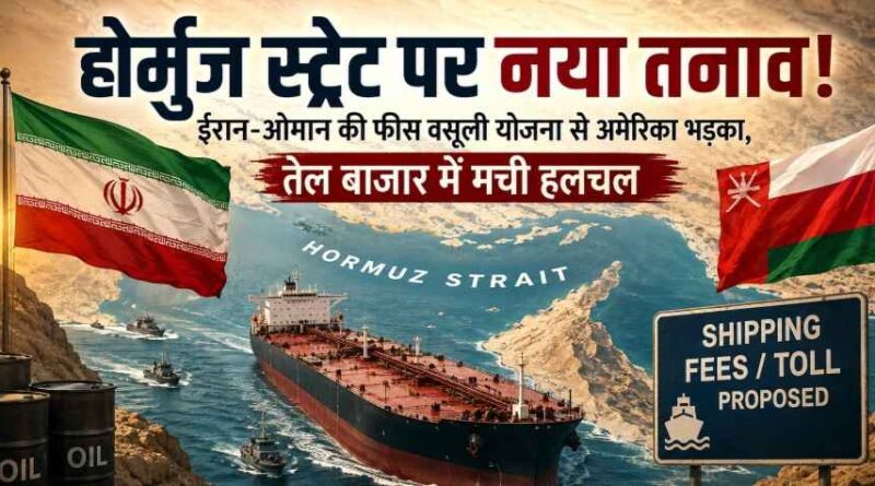 Global Tension Rises Over Hormuz Strait As Iran-Oman Discuss Shipping Fee System