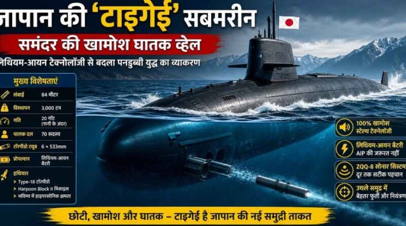 Japan Taigei Submarine: समंदर की खामोश ‘घातक व्हेल’ जिसने पनडुब्बी युद्ध की रणनीति बदल दी
