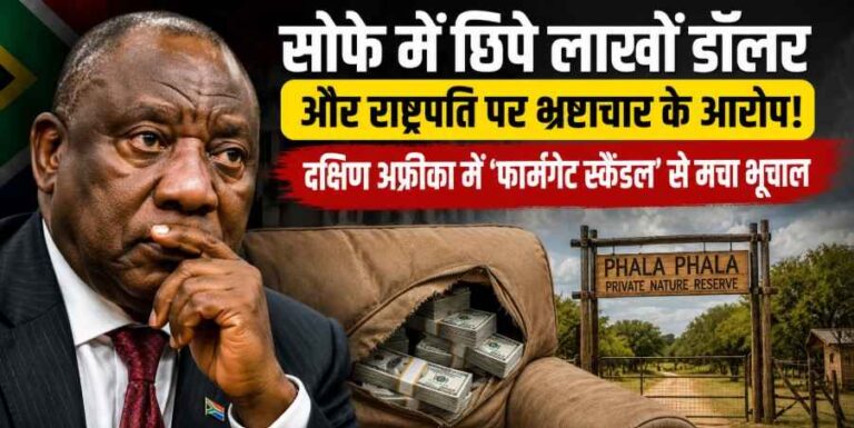 सोफे में छिपे लाखों डॉलर और राष्ट्रपति पर भ्रष्टाचार के आरोप! South Africa में ‘फार्मगेट स्कैंडल’ से मचा राजनीतिक भूचाल