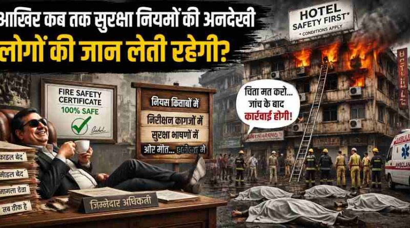 10 मिनट में पिज़्ज़ा, लेकिन आग बुझाने में देर! दिल्ली होटल अग्निकांड ने फिर खोल दी सिस्टम की परतें. Delhi Hotel Fire-लापरवाही और जवाबदेही ? 1 Delhi Hotel Fire 2026
