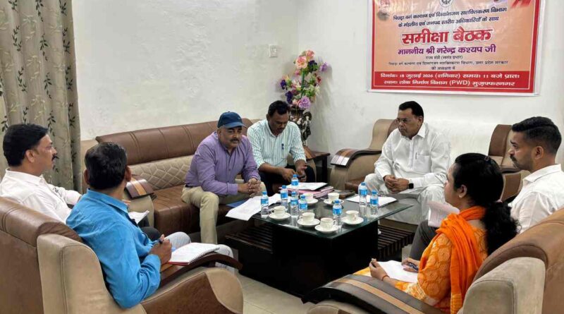 Muzaffarnagar में मंत्री नरेंद्र कश्यप की समीक्षा बैठक, पिछड़ा वर्ग और दिव्यांगजन योजनाओं को 100% लक्ष्य के साथ लागू करने के निर्देश 1 Muzaffarnagar News