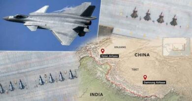 Satellite Images Claim China Deploys 12 J-20 Stealth Fighters Near Lac