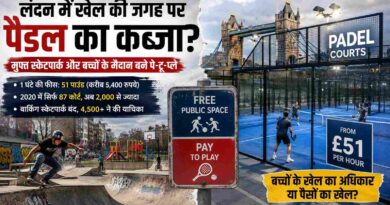 लंदन में गरीबों के खेल मैदान पर अमीरों का ‘Padel’ कब्जा? मुफ्त स्केटपार्क और बास्केटबॉल कोर्ट बन रहे पे-टू-प्ले, बच्चों के खेल पर बड़ा सवाल London Padel Courts