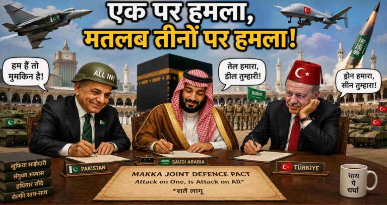 एक पर हमला तो तीनों पर हमला! मक्का में Pakistan-Saudi-Turkey का बड़ा रक्षा समझौता, क्या बदल रहा है West Asia का पूरा शक्ति-संतुलन? 1 Pakistan-Saudi-Turkey Mecca Defence Pact