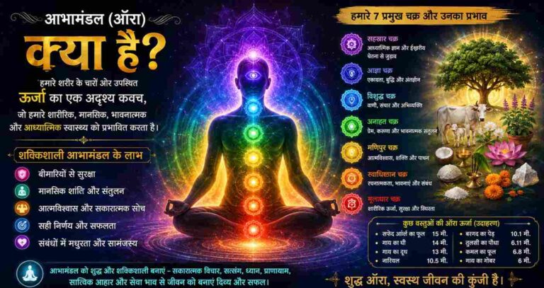 आभामंडल या Aura क्या होता है? प्राणशक्ति, प्रभामंडल और 7 चक्रों से जुड़ी मान्यताओं को सरल भाषा में समझें 1 What Is Aura Or Prabhamandal