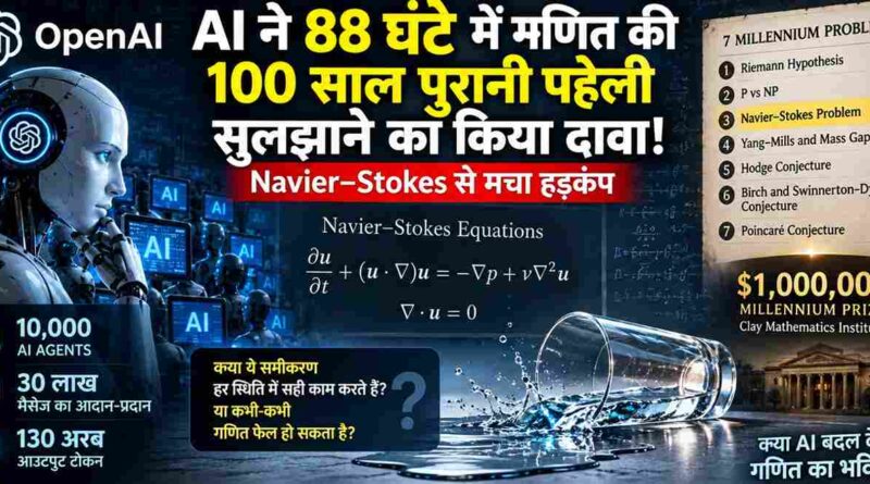 Ai Claims To Solve 100-Year-Old Navier–Stokes Problem