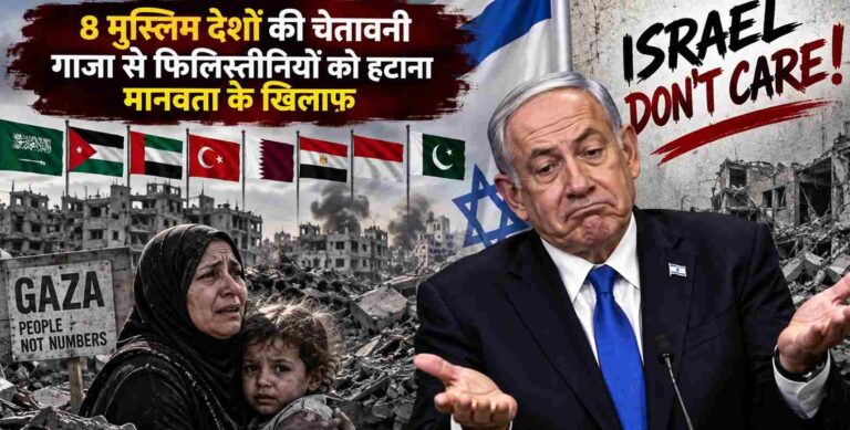 Gaza से फिलिस्तीनियों को हटाने की योजना पर भड़का मुस्लिम जगत, 8 देशों ने इजराइल को दी कड़ी चेतावनी; बोले- जबरन विस्थापन के गंभीर होंगे परिणाम 1 Gaza Displacement Plan