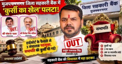 Muzaffarnagar District Cooperative Bank Setback