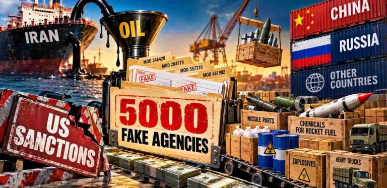 Iran का 5000 फर्जी एजेंसियों वाला गुप्त नेटवर्क! तेल बेचकर चीन-रूस से खरीदे मिसाइल के पुर्जे और रॉकेट ईंधन के केमिकल 1 Iran’s Secret Network