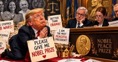 Trump Claims Nobel Peace Prize