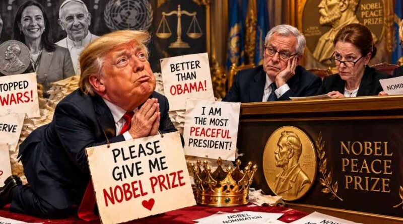 Trump Claims Nobel Peace Prize