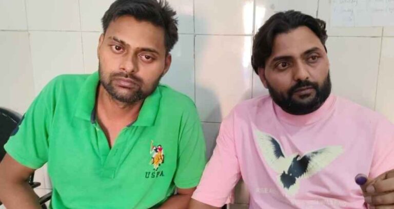 आरोपी पुष्कर और पुष्पेंद्र